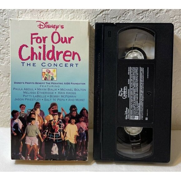 For Our Children: The Concert (VHS, 1993)  Paula Abdul - Please Read - Picture 3 of 12